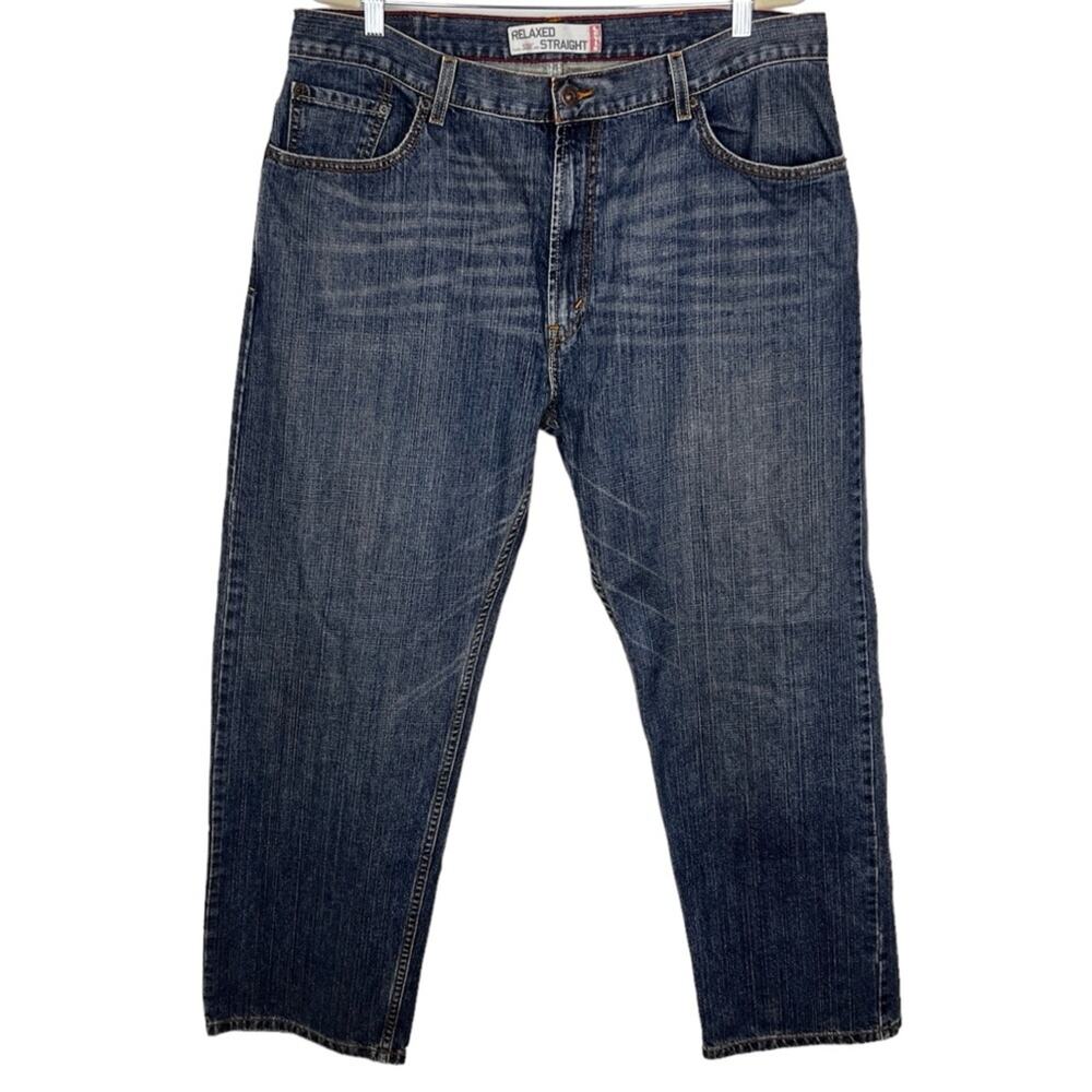 Levi's 559 Relaxed Straight Jeans 40x32 Medium Wash 2008